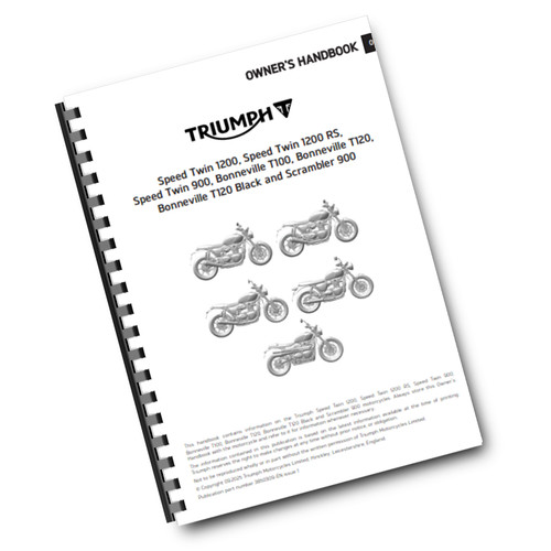 Manuale utente triumph owner - manuale,