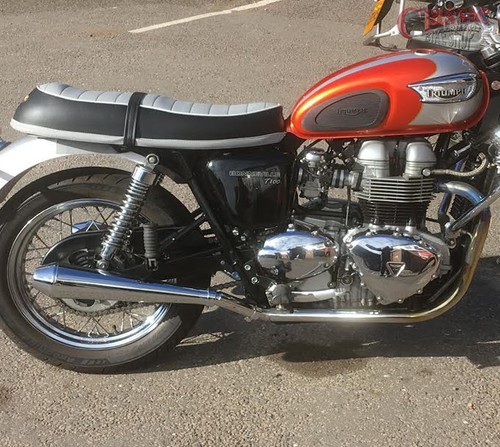 Set silenziatori triumph t100 - set,